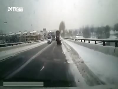 Man miraculously survives after being run over by truck