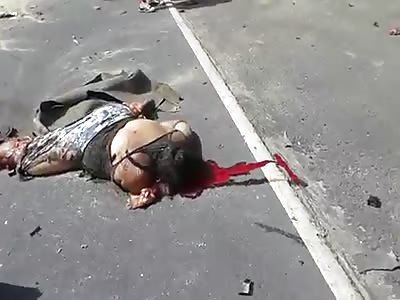 Accident at Br 101 at the border with Bahia Sergipe 