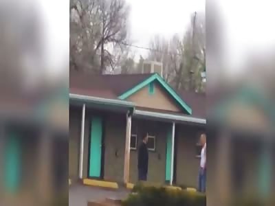 pit bull and pit bull owner attack a man