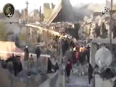 Death Daesh P. 3 and Death Civilians and Destruction