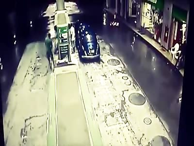 Man Shot and Killed at the Gas Station 