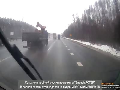 Toyota Prado Rammed a Trailer in Fatal Accident