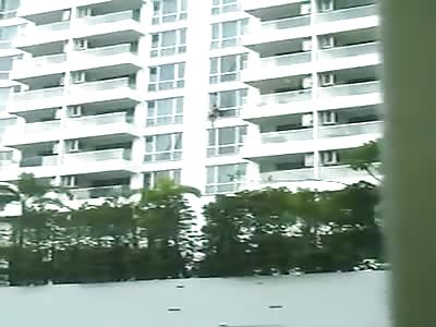 Girl Jumping Off Building and Commits Suicide