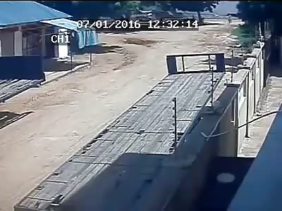 Man Shot and Killed in Front of His House Using Machine Gun @1:00 