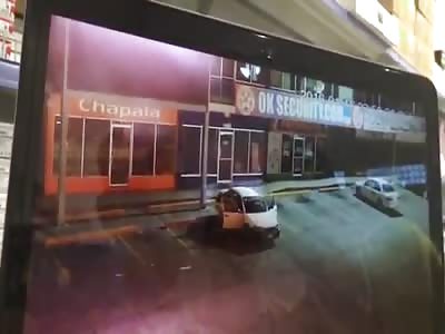 Out of Control Car Crashed into the Juice Parlour 