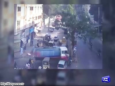 Tanker Crushing 3 Persons in Fatal Accident