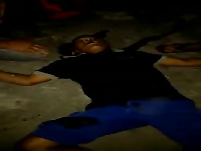 Last Gasps of a Man Who Got Shot