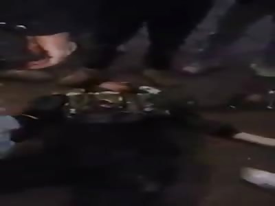 Turkish soldiers mutilated bodies of dead enemies