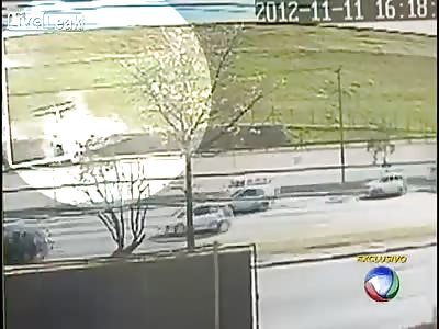 Plane Crash Caught On Tape