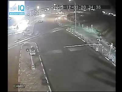 Drivers Refusing to Stop at a Railway Crossing Get Exactly What They Deserve.