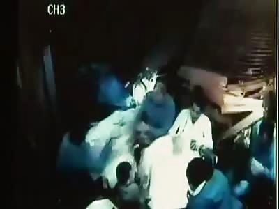 Car Crashes Into Restaurant