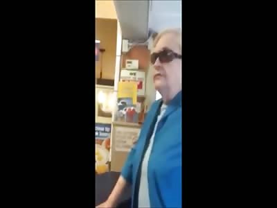 Discriminating Old Bitch Can Barely Form a Sentence Herself